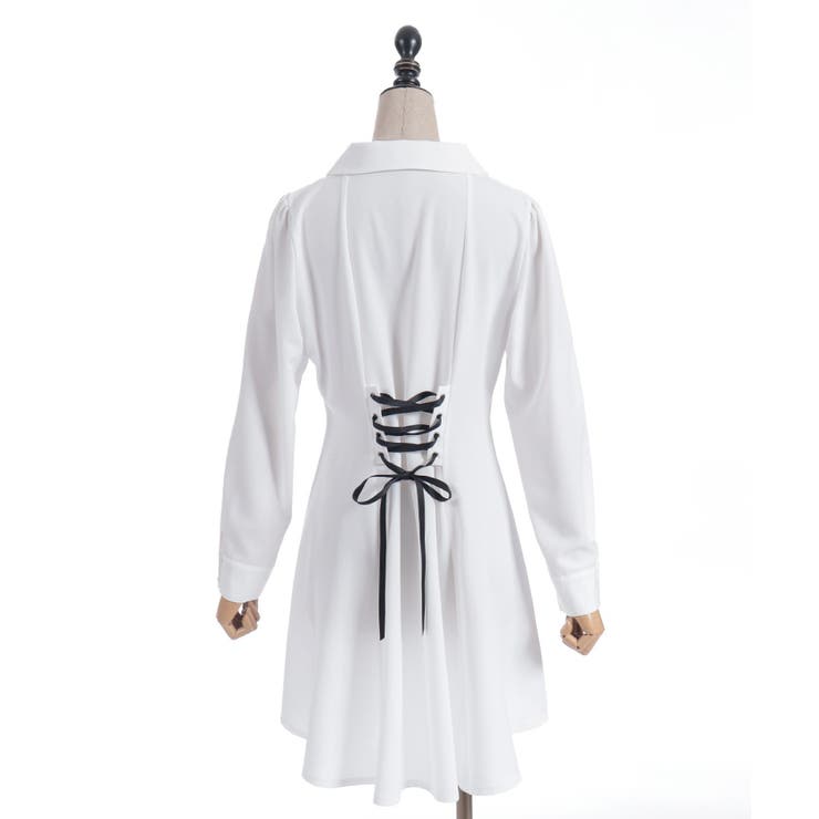 襟金具フィッシュテールブラウス | axes femme | 詳細画像20 