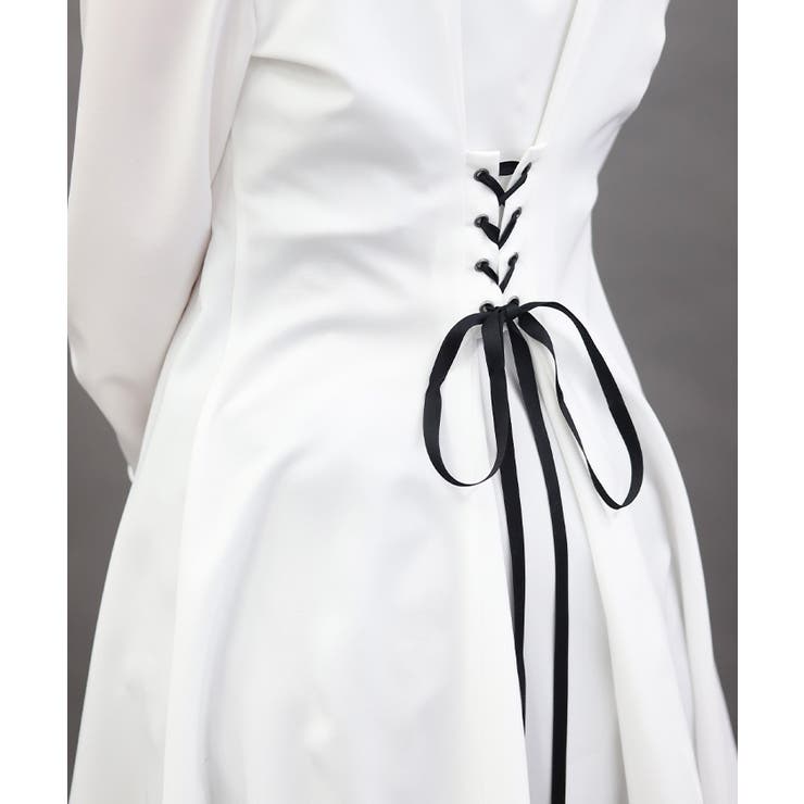 襟金具フィッシュテールブラウス | axes femme | 詳細画像7 