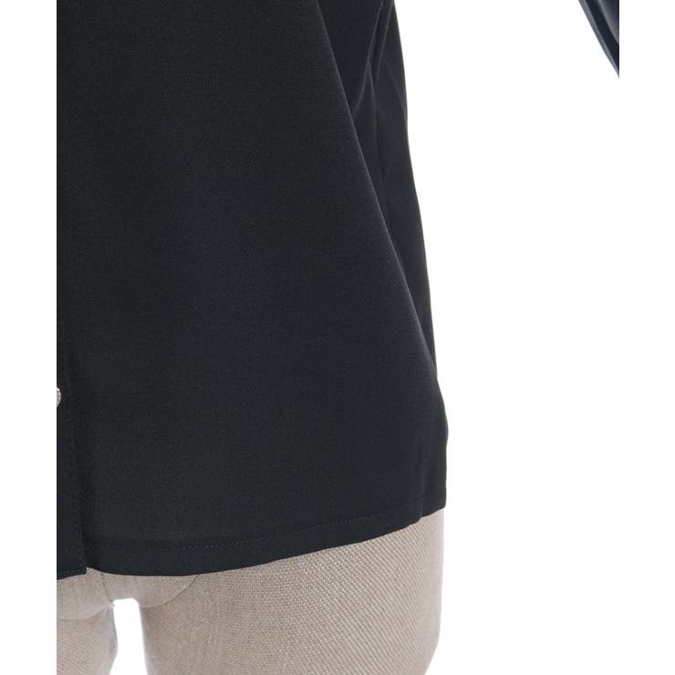 ハートチュールビッグ襟ブラウス | axes femme | 詳細画像19 