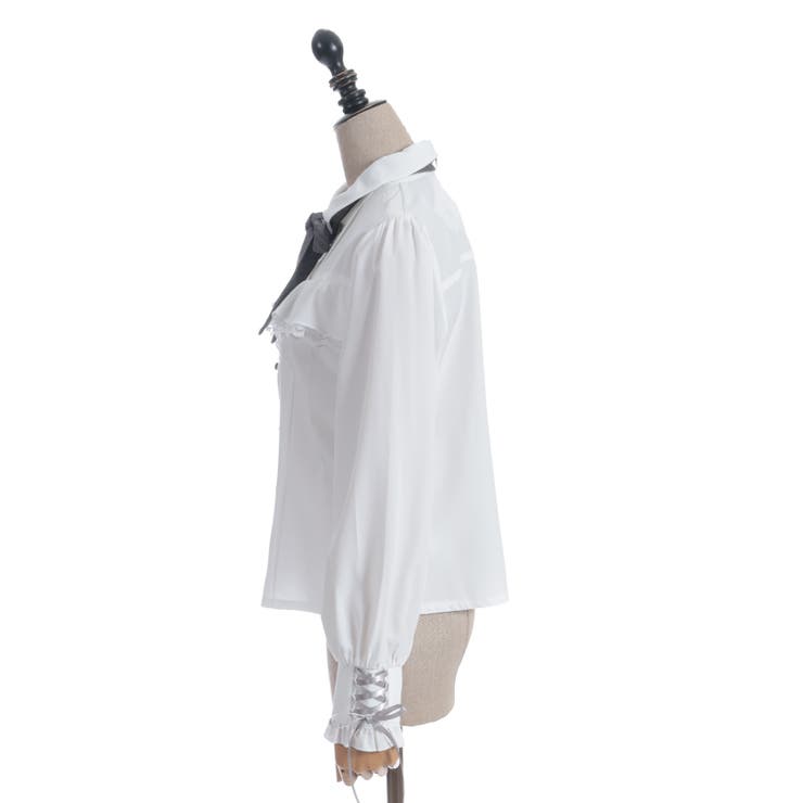 2WAYストライプタイ付ブラウス | axes femme | 詳細画像11