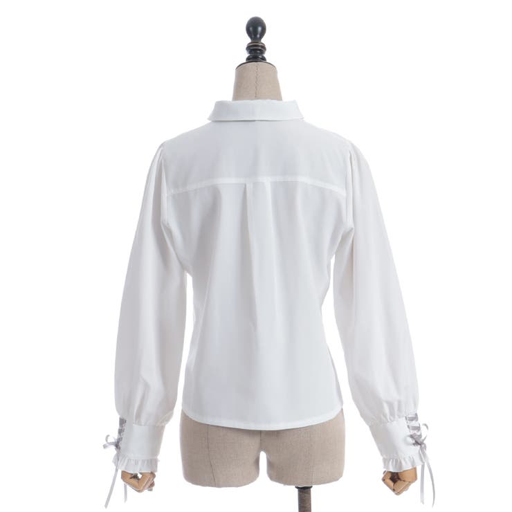 2WAYストライプタイ付ブラウス | axes femme | 詳細画像12