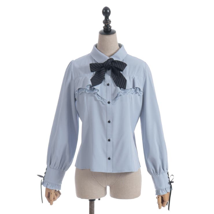 2WAYストライプタイ付ブラウス | axes femme | 詳細画像16