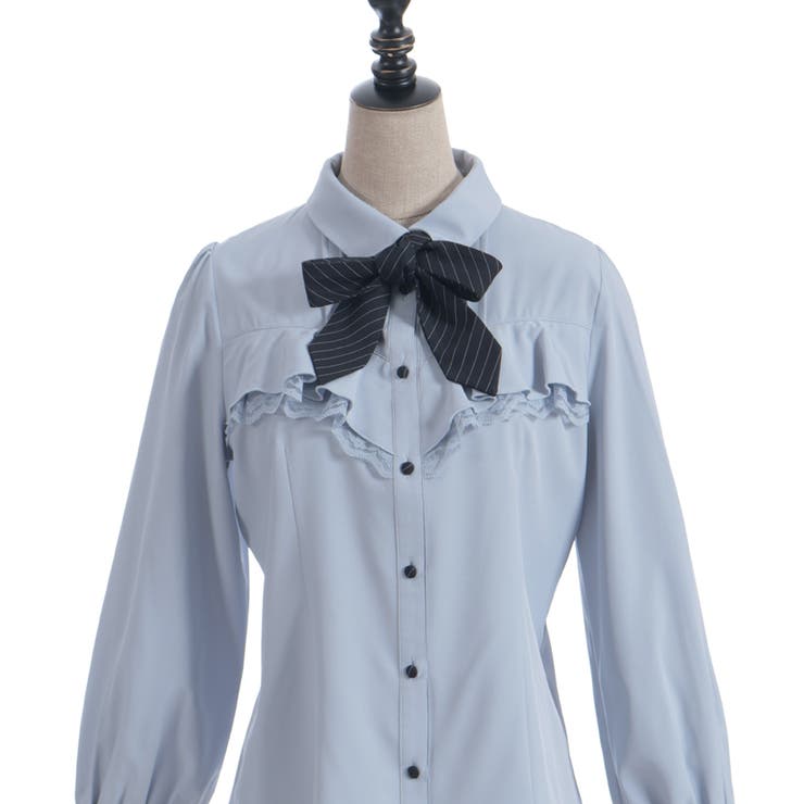 2WAYストライプタイ付ブラウス | axes femme | 詳細画像19