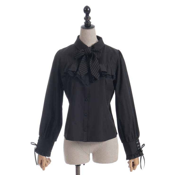 2WAYストライプタイ付ブラウス | axes femme | 詳細画像23