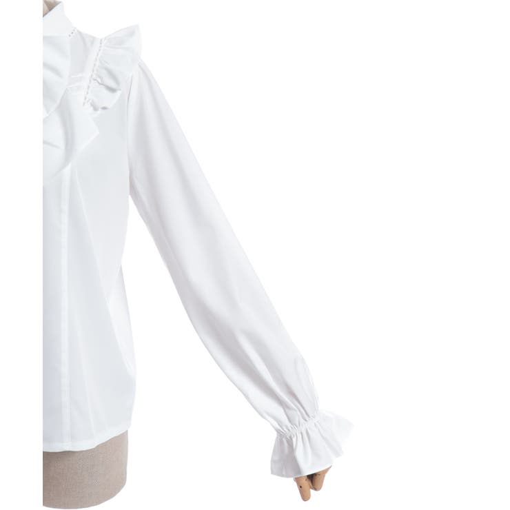 ビッグリボン付き丸襟ブラウス | axes femme | 詳細画像25 