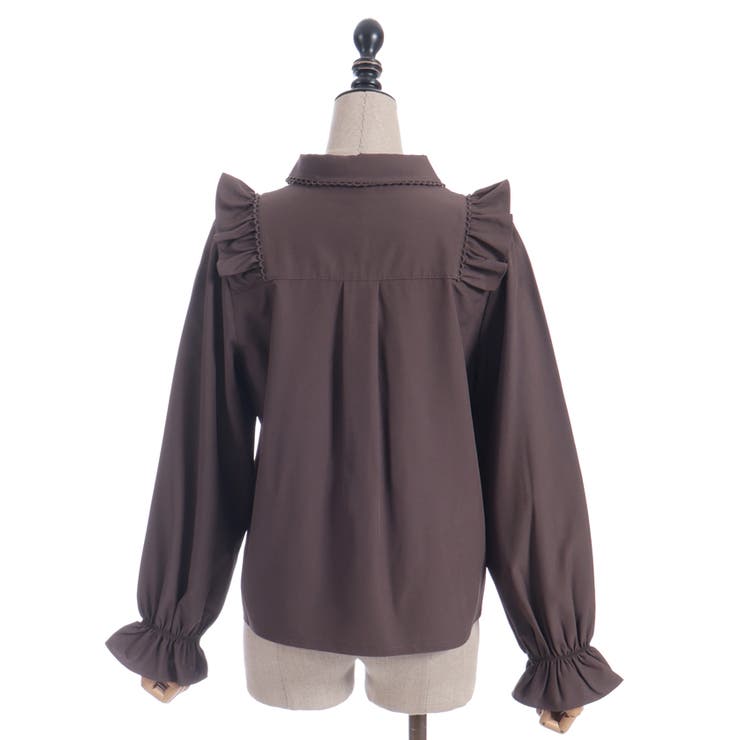 00sアクシーズファム　ビッグおリボン付きブラウス 00sアクシーズファム ビッグおリボン付きブラウス ビッグリボン