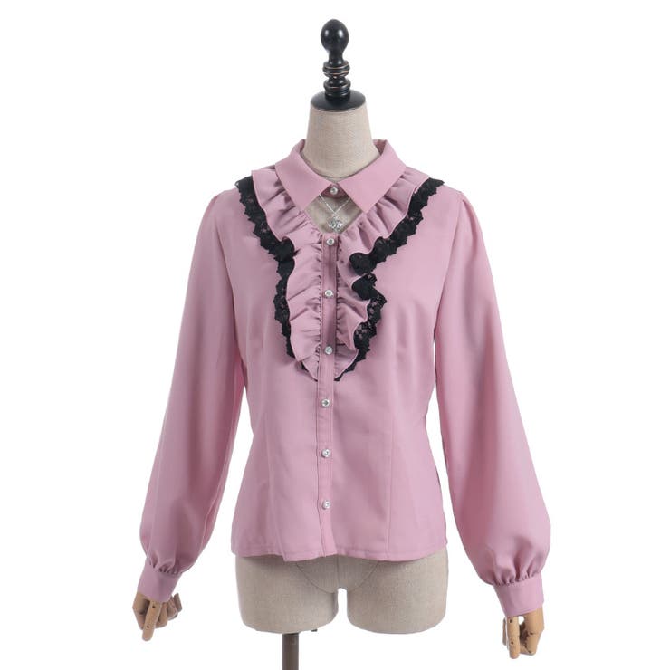 ハートチャームフリルブラウス | axes femme | 詳細画像14 