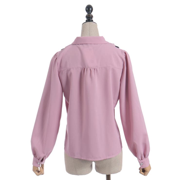 ハートチャームフリルブラウス | axes femme | 詳細画像16 