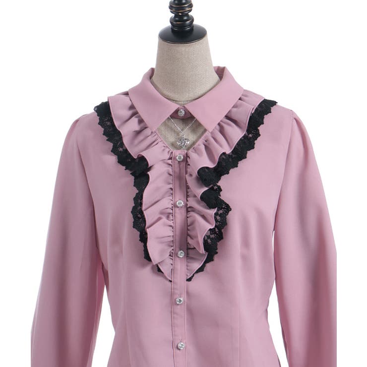 ハートチャームフリルブラウス | axes femme | 詳細画像17 