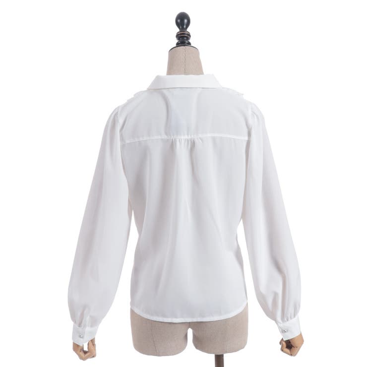 ハートチャームフリルブラウス | axes femme | 詳細画像25 