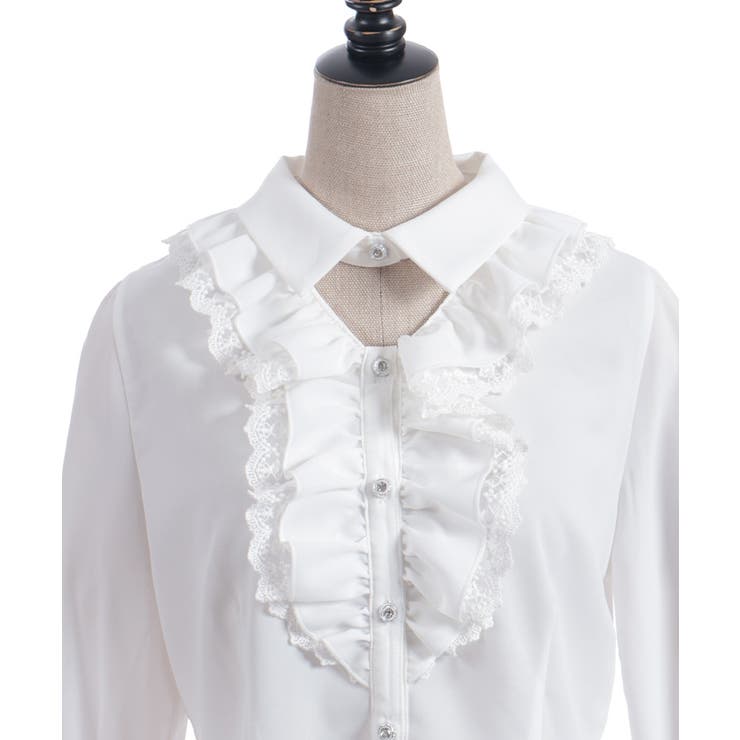 ハートチャームフリルブラウス | axes femme | 詳細画像28 