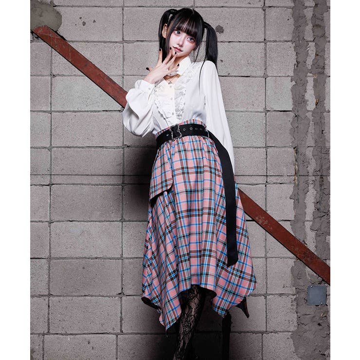 ハートチャームフリルブラウス | axes femme | 詳細画像5 