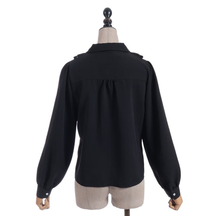 ハートチャームフリルブラウス | axes femme | 詳細画像9 