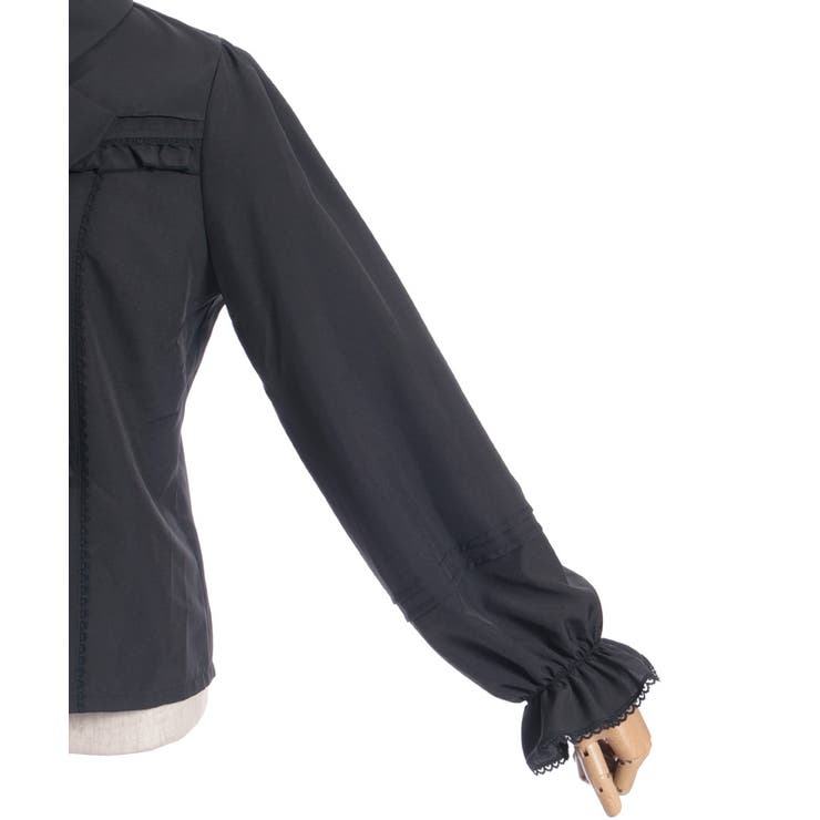 ボウタイリボン付きフリルブラウス | axes femme | 詳細画像13 