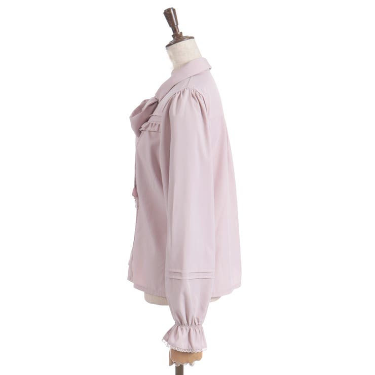 ボウタイリボン付きフリルブラウス | axes femme | 詳細画像15 