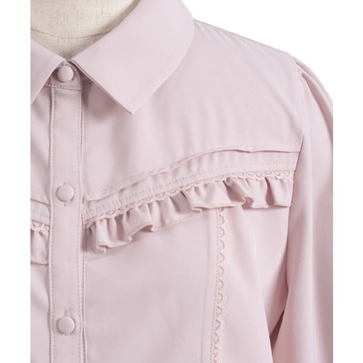 ボウタイリボン付きフリルブラウス | axes femme | 詳細画像20 