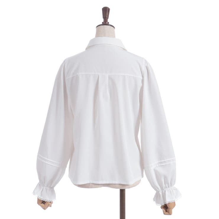 ボウタイリボン付きフリルブラウス | axes femme | 詳細画像25 