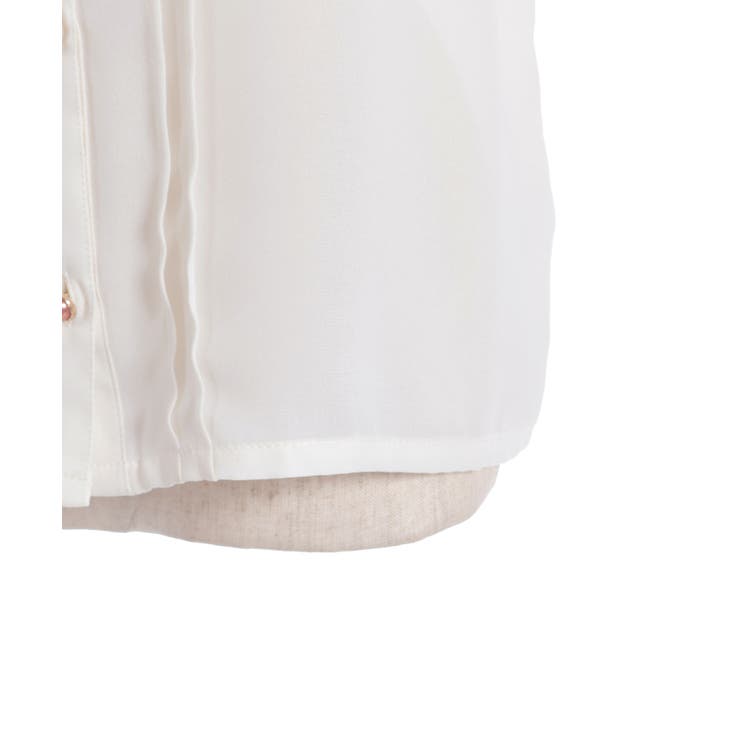 金木犀刺繍襟ブラウス | axes femme | 詳細画像25 