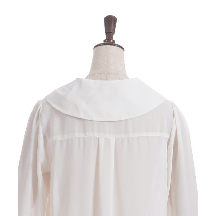 金木犀刺繍襟ブラウス | axes femme | 詳細画像27 