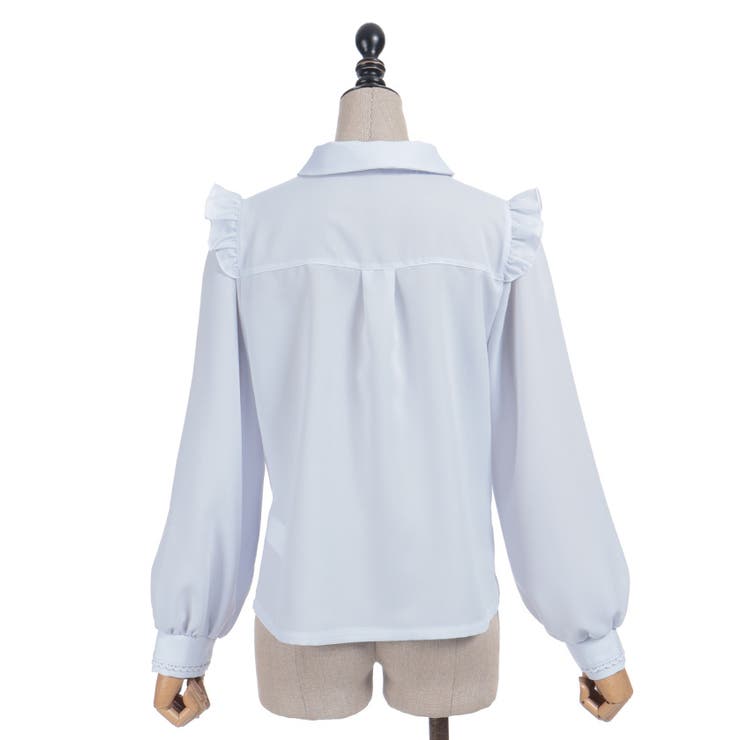 リボンジャボ付きブラウス | axes femme | 詳細画像18 