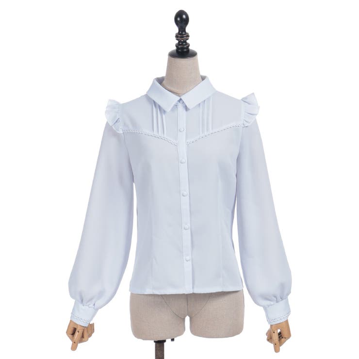 リボンジャボ付きブラウス | axes femme | 詳細画像22 