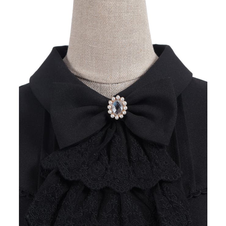 リボンジャボ付きブラウス | axes femme | 詳細画像28 