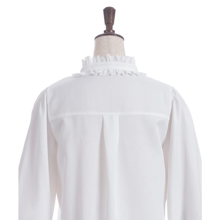 リボン×ジャボブローチ付ブラウス | axes femme | 詳細画像20 