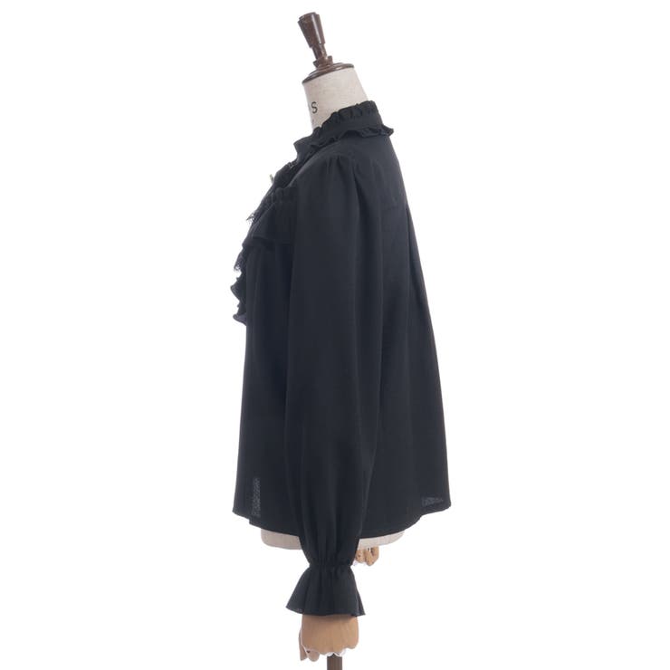 リボン×ジャボブローチ付ブラウス | axes femme | 詳細画像23 