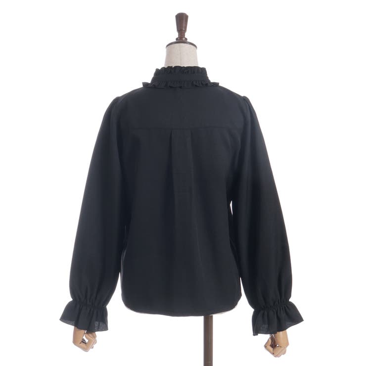 リボン×ジャボブローチ付ブラウス | axes femme | 詳細画像24 