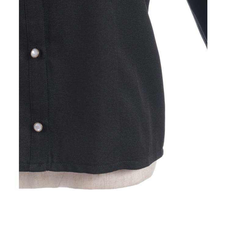 リボン×ジャボブローチ付ブラウス | axes femme | 詳細画像26 