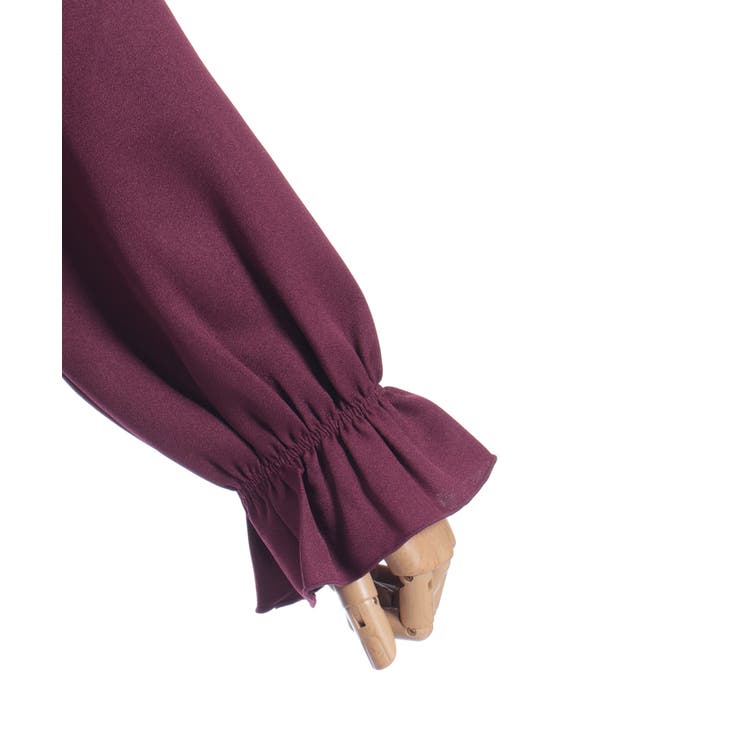 リボン×ジャボブローチ付ブラウス | axes femme | 詳細画像31 