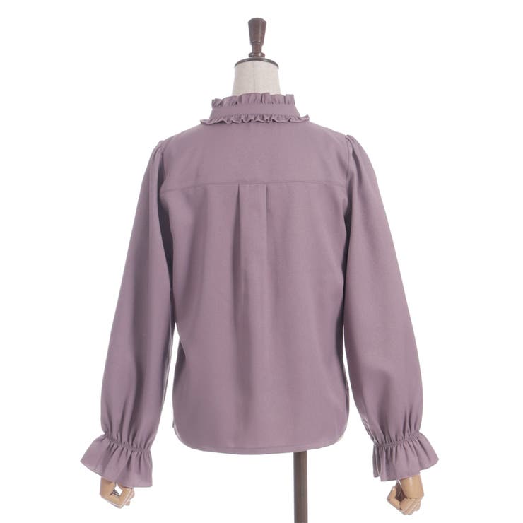 リボン×ジャボブローチ付ブラウス | axes femme | 詳細画像8 