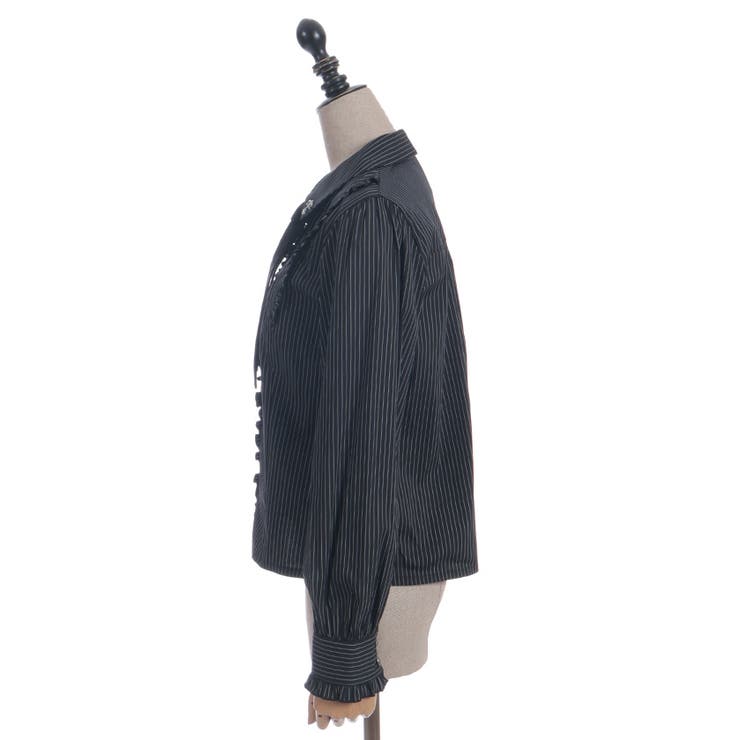 タイ付き襟金具デザインブラウス | axes femme | 詳細画像10 