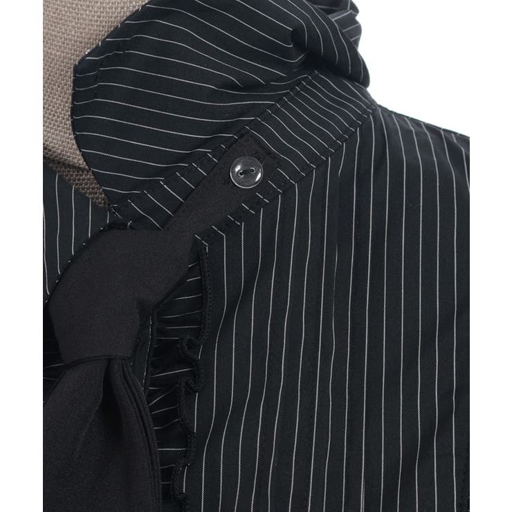 タイ付き襟金具デザインブラウス | axes femme | 詳細画像14 