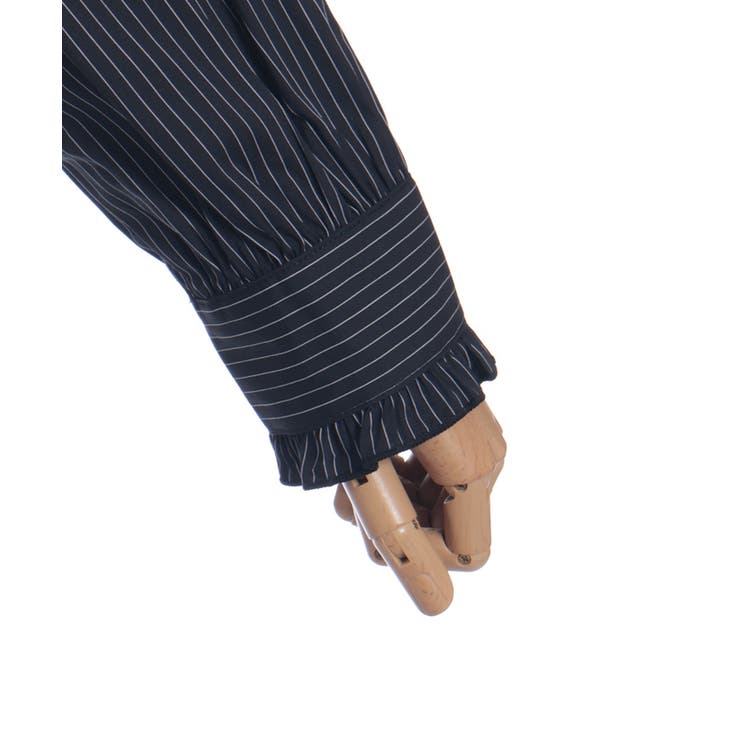 タイ付き襟金具デザインブラウス | axes femme | 詳細画像16 