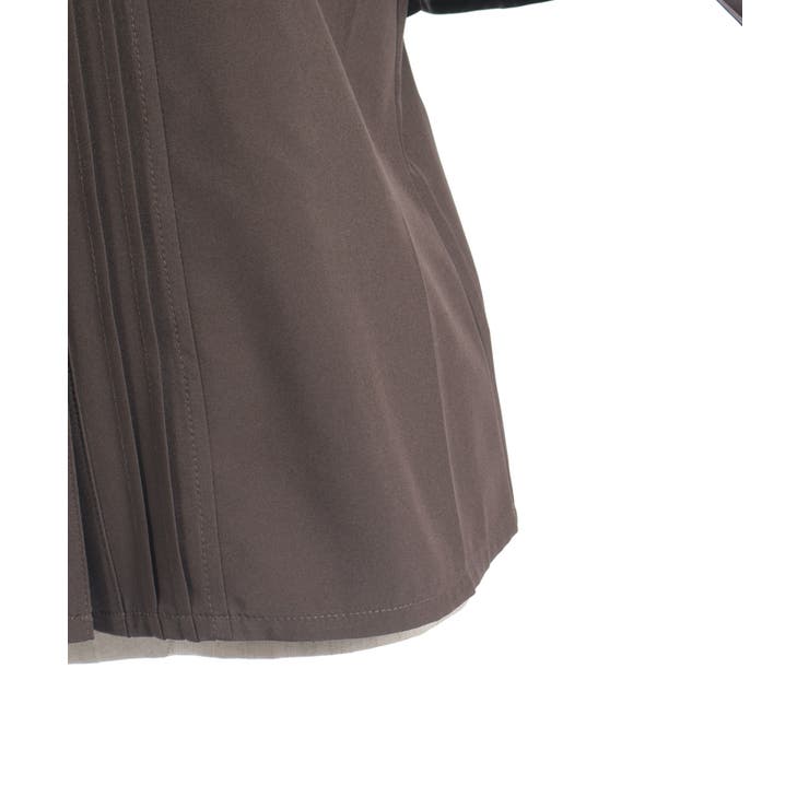 連釦×チェーン付ケープ風ブラウス | axes femme | 詳細画像30 