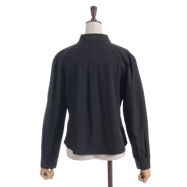 チェーン×リボン付ブラウス | axes femme | 詳細画像10 