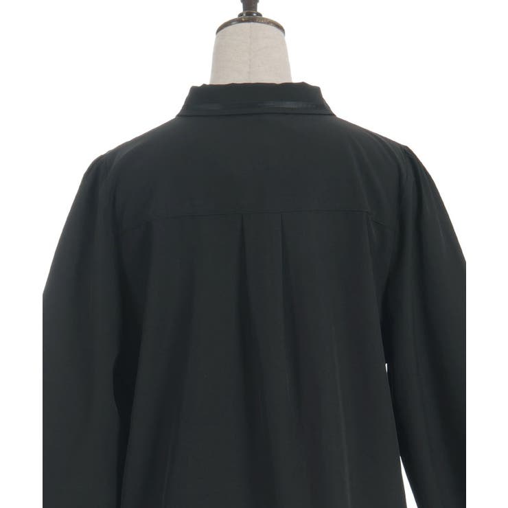 レースアップタイ付ブラウス | axes femme | 詳細画像13 