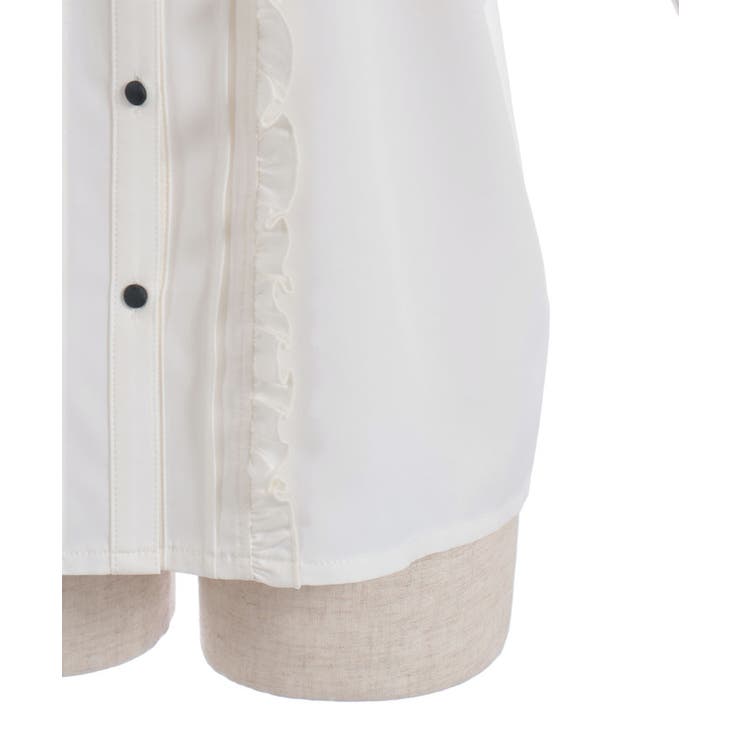 レースアップタイ付ブラウス | axes femme | 詳細画像19 