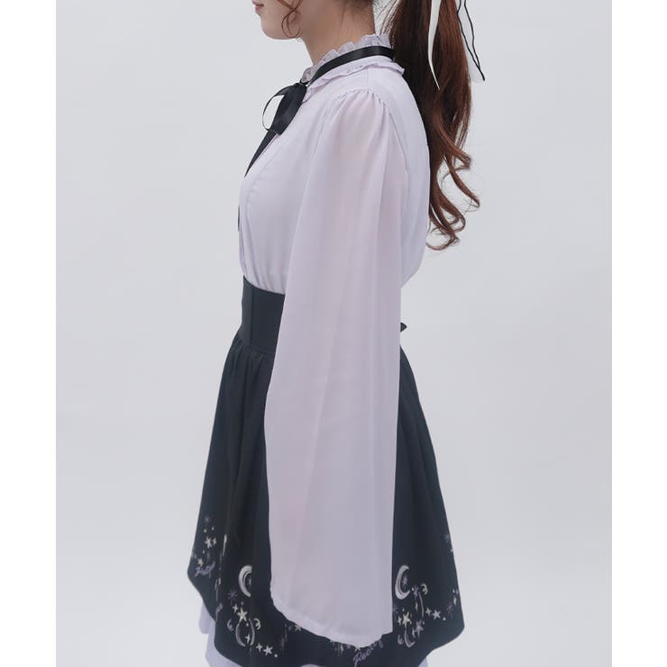 トゥインクル刺繍フレアＢＬ | axes femme | 詳細画像2 