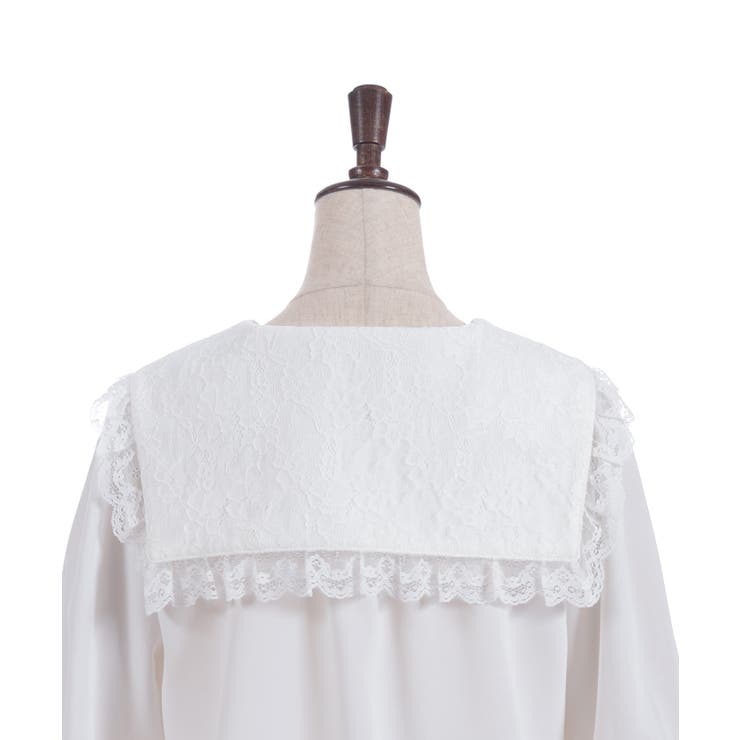 レース襟ブラウス | axes femme | 詳細画像10 