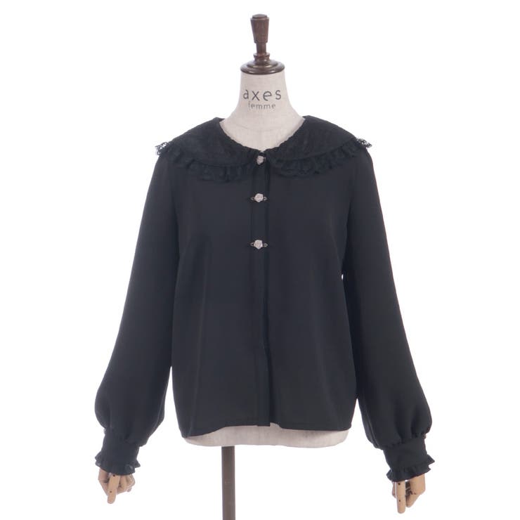 レース襟ブラウス | axes femme | 詳細画像13 