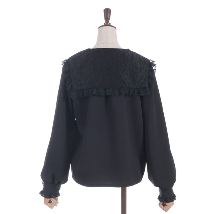 レース襟ブラウス | axes femme | 詳細画像15 