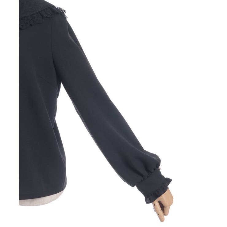 レース襟ブラウス | axes femme | 詳細画像21 