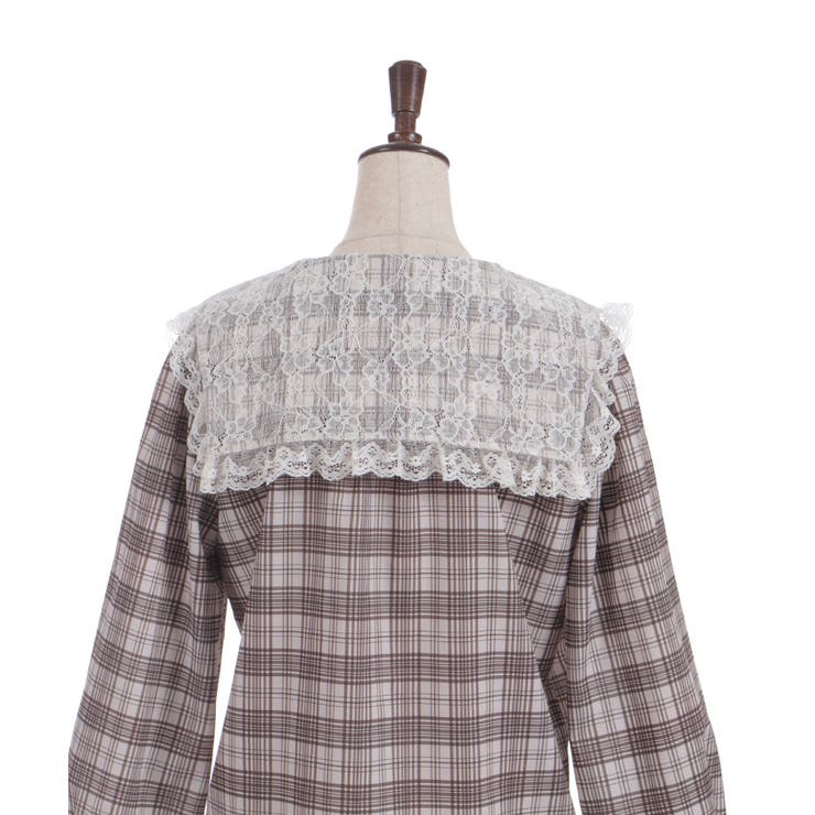 レース襟ブラウス | axes femme | 詳細画像25 