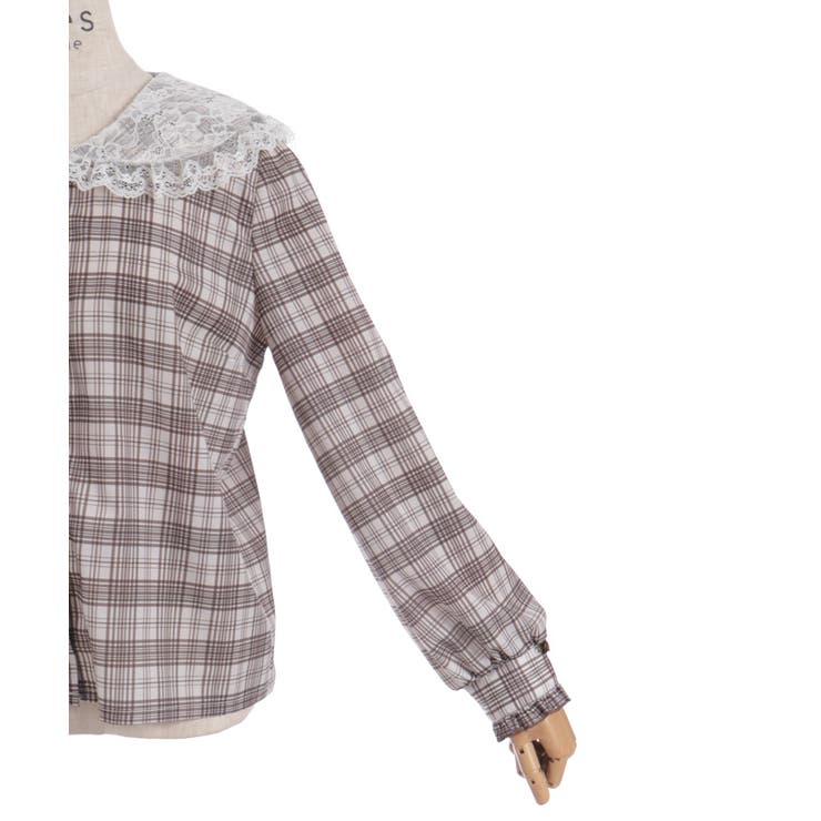 レース襟ブラウス | axes femme | 詳細画像26 