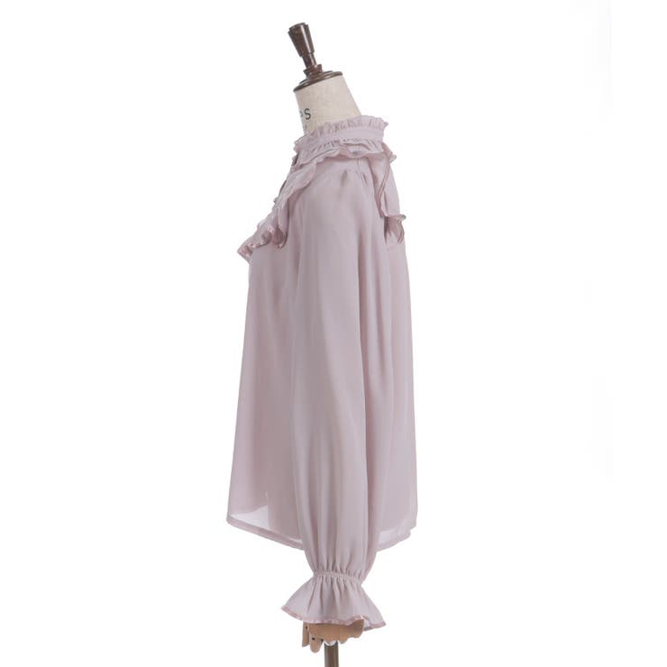 桜刺繍スタンドブラウス | axes femme | 詳細画像15 