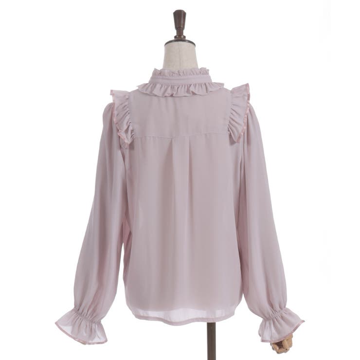 桜刺繍スタンドブラウス | axes femme | 詳細画像16 