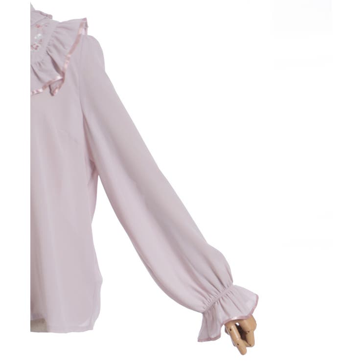 桜刺繍スタンドブラウス | axes femme | 詳細画像18 