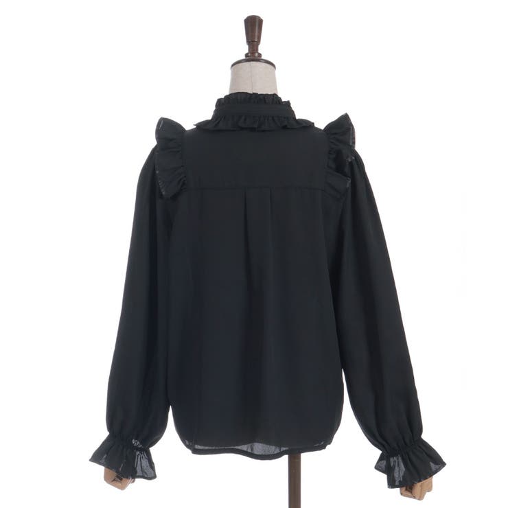 桜刺繍スタンドブラウス | axes femme | 詳細画像27 